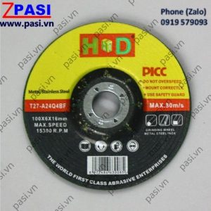 Đá mài kim loại HD 100x6x16
